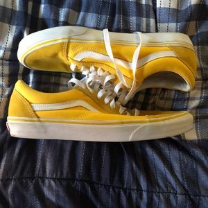 Vans old skool yellow men’s size 12